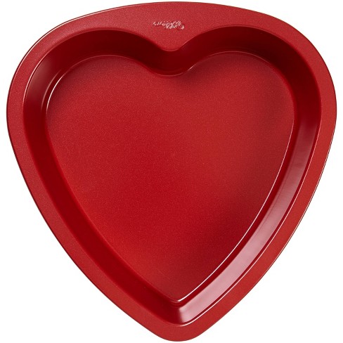 Wilton 10" Steel Nonstick Heart Baking Pan - image 1 of 4