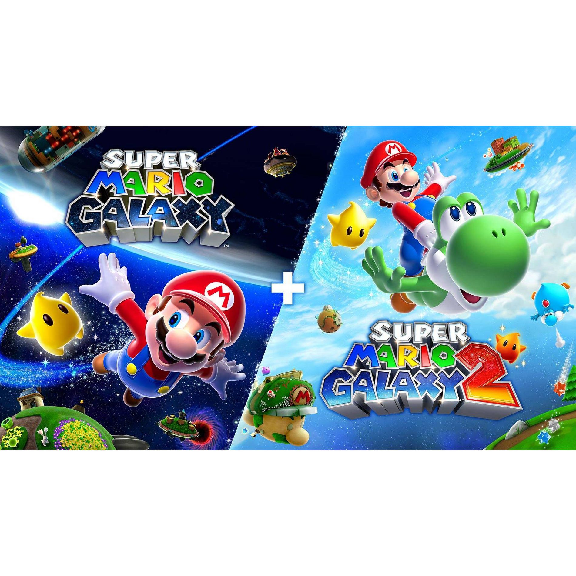 Super Mario Galaxy + Super Mario Galaxy 2 - Nintendo Switch (Digital)