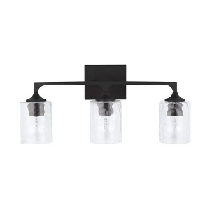 Capital Lighting Clint 3 - Light Vanity in  Black Iron - 1 of 4