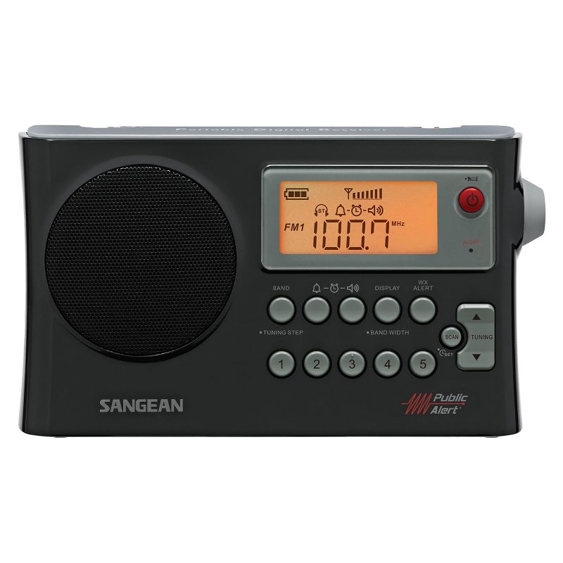 Sangean® AM/FM/NOAA® Weather Alert Portable Radio, 2 of 7