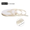 Unique Bargains Polyester Soft Decorative Cake Box Gift Wrapping Ribbon 1/4" x 25 Yard Beige - 2 of 4