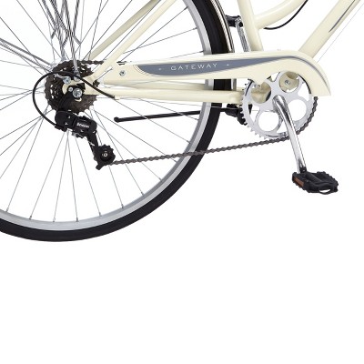 Silver Schwinn Gateway Bicycles Schwinn Women's Gateway Hybrid