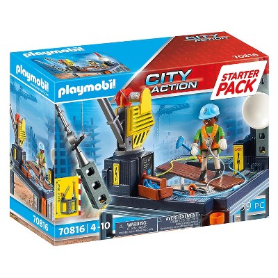 Playmobil City Action Construction Site Starter Pack 70816
