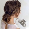 Unique Bargains Women's Classic Transparent Plastic Hairpin 3.54"x1.89"x1.61" 1 Pc - 2 of 3