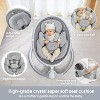 BabyBond Baby Swings for Infants with 10 Preset Lullabies, 5 Point Harness Belt, 5 Speeds and Remote Control - 2 of 4