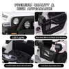 2-Seater Ride On Truck Car, 12V Electric Car for Kids Battery Powered Car w/Parent Remote Control, Safety Belt, Mp3 Player, Led Lights - 3 of 4