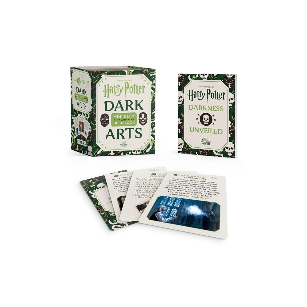 Harry Potter Dark Arts Mini Deck and Guidebook - (Rp Minis) by Donald Lemke (Paperback)