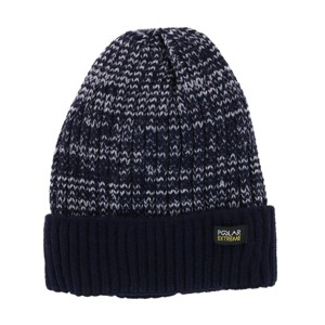 Polar Extreme Boy's Insulated Thermal Marled Knit Winter Cuff Beanie - 1 of 2