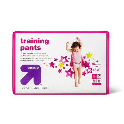 Girls' Training Pants Jumbo Pack - 4t-5t - 19ct - Up & Up™ : Target