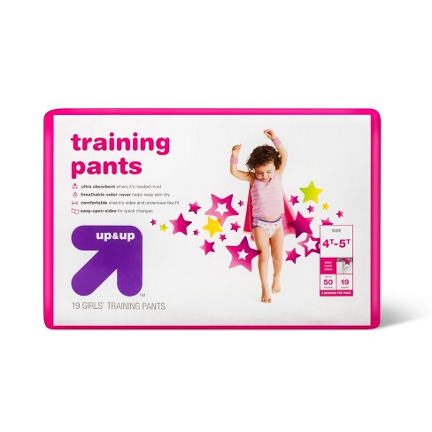 Girls Potty Training Underwear, Easy Open Training Pants 4T-5T
