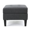 Vynxaria STORAGE OTTOMAN - 3 of 4