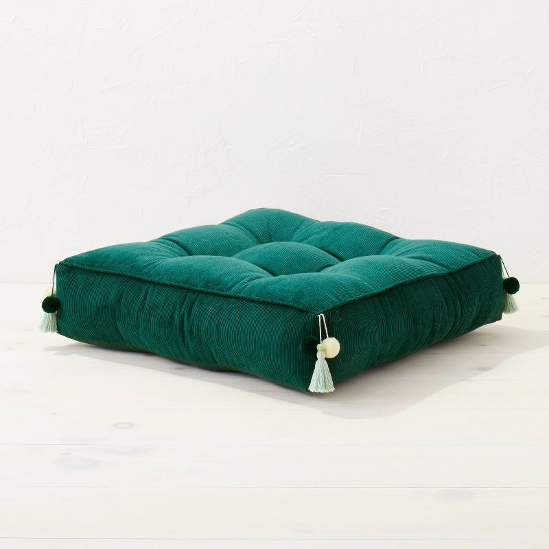 Oversized Corduroy Floor Pillow with Tassels - Opalhouse™ designed with Jungalow™, 5 of 13