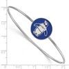 Black Bow Jewelry Sterling Silver Theta Phi Alpha Greek Life Bangle Bracelet 8 Inch - 2 of 3