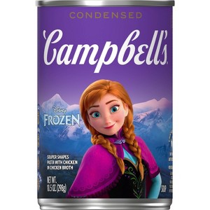 Campbell's Condensed Disney's Frozen Chicken & Pasta Shapes Soup - 10.5oz - 1 of 4