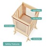Guidecraft Contemporary Kitchen Helper Step Stool: Adjustable, Folding Montessori Toddler Tower - Safety Learning Furniture - 3 of 4