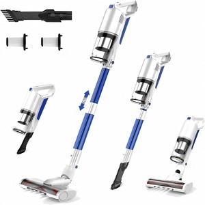 WHALL Cordless Vacuum Cleaner, Stick Vacuum cordless with Strong Suction, Rechargeable Cordless Vacuum with 45min Runtime for Home/Carpet, Floor - 1 of 4