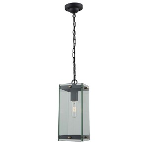 Artcraft Lighting Bradgate 1 - Light Pendant in  Matte Black/Harvest Brass - 1 of 1