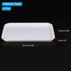 Unique Bargains Plastic Rectangle Reusable Fast Food Dining Areas Serving Trays - 2 of 4