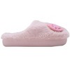 Kensie Girls' Slippers – Faux Fur House Slippers with Cute Patches, Soft Plush Indoor Shoes for Little Kid/Big Kid - 2 of 4