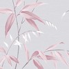 Oriental Bamboo Blossom Pink Floral Tropical Paste the Wall Wallpaper - 4 of 4