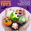 Joyfy Halloween Party Favors 24 PCS Squishy Stress Balls for Trick-or-Treat Goody Bag Fillers Halloween Decoration Gift for Kids (Spooky Style) - 2 of 4