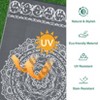 Nasitip Outdoor Rug Reversible Patio Rug Plastic Straw Rug Waterproof Lightweight Rug - 4 of 4