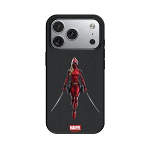 Marvel Deadpool Badge MagSafe Compatible Cell Phone Case for Apple iPhone 17 Series - 1 of 4