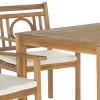 Montclair 5 Pc Dining Set - Outdoor - PAT6721 - Safavieh - 4 of 4