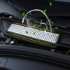 Nispira Cabin Intake Air Inlet Vent Filter Replacement For Tesla Model 3 | 2017 2018 2019 2020 | Size 11.75" x 3" x 0.75". 2 Pack - 3 of 4