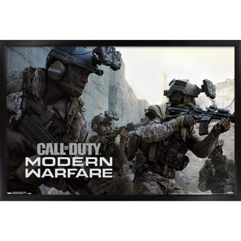  Trends International Call of Duty: Modern Warfare 2 - Key Art  Wall Poster, 22.375 x 34, Black Framed Version : Everything Else