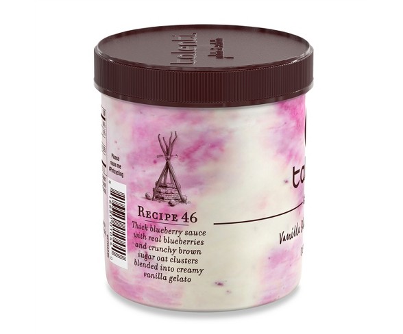 Talenti Vanilla Blueberry Crunch Gelato - 16 fl oz