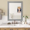 Metallic Gray Brushed Wallpaper Border Peel, Stick Vinyl Contact Paper Trim Modern Design for Bedroom, Accent Walls - 2 of 4