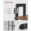 4-Tier Ladder Shelf, Storage Rack Bookcase with Steel Frame - 4 of 4