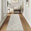 Modern Rug Soft  Non Slip Carpet Low Pile Stain Resistant Floor Cover Geometric Accent  Rug for Living Room Bedroom Nursery - 3 of 4