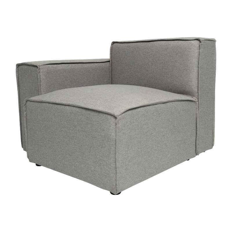 Flash Furniture Bridgetown Luxury Modular Sectional Sofa, Left Side with Arm Rest, 1 of 14
