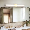 C Cattleya LED Vanity Bar Light Indoor Wall Sconce with Acrylic Shade - 2 of 4