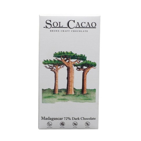 Sol Cacao 72% Madagascar Chocolate Candy - 1.86oz - image 1 of 2