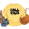 Simply Sage Market S.W.Smiley Fall Vibes Lightning Garment Dyed Long Sleeve - 3 of 4
