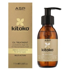 ASP Affinage Kitoko Oil Treatment (3.88 oz with PUMP) - Intense Nourishment Serum for all hair types with Vitamin A & E & Hair Argan Oil - 1 of 4