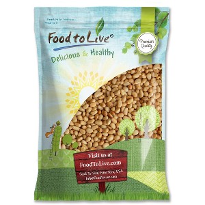 Organic Dry Roasted Pine Nuts with Himalayan Salt - by Food to Live - 1 of 4