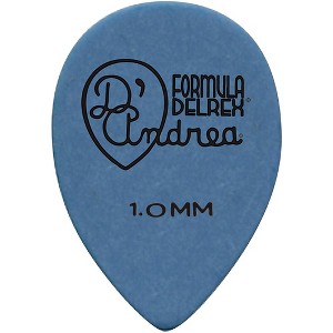 D'Andrea 358 Small Delrex Delrin Guitar Picks Teardrop - One Dozen - 1 of 1