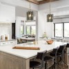 LNC Echonalyri 1-Light 7.9" Mid-Century Modern Mini Pendant Lights, Gold with Smoked Gray Textured Glass - 4 of 4