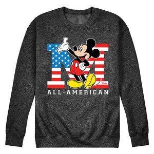 Men's - Disney - Americana Graphic Fleece Sweatshirt - 1 of 4