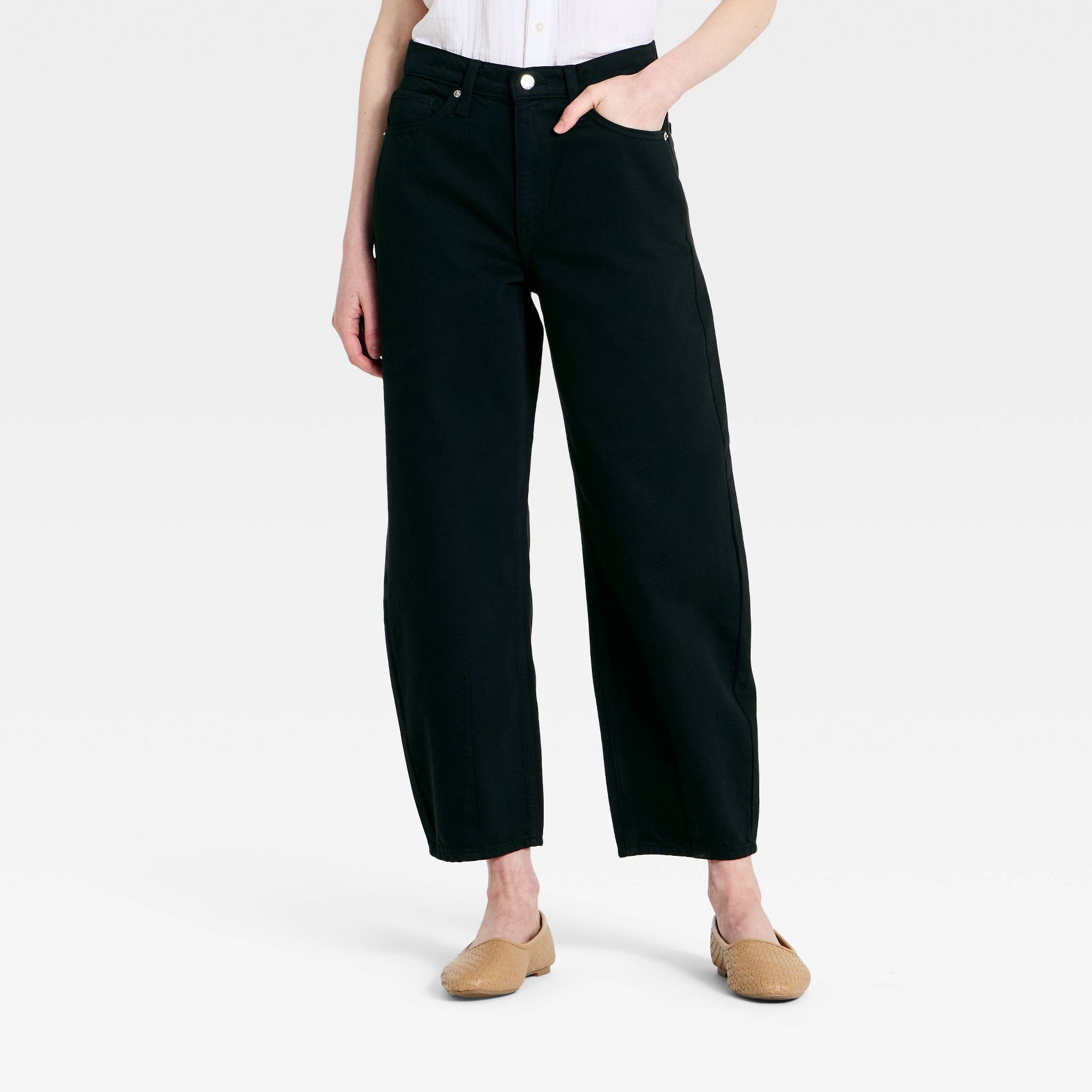 Women's High-Rise Easy Barrel Jeans - Universal Thread™