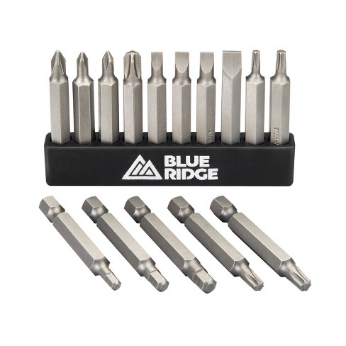 Blue Ridge Tools 8pc Hex Shank Drill Bit Set : Target