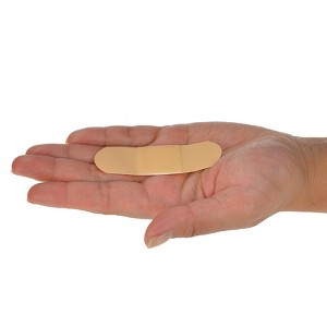 Dealmed 3/4" x 3" Sheer Adhesive Bandages with Non-Stick Pad, Latex Free Wound Care - 1 of 4
