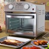 FONTOI Toasters Oven&Air Fryer, 7-in-1 Convection Toaster Oven with 5 Pre-set Cooking Options for Home Kitchen, Silver, 12.09"*12.6"*11.42" - 2 of 4