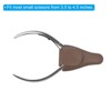 Unique Bargains PU Leather Nail Scissor Protective Cover Small Pointed Nipper Scissor Sheaths 4.5"x2.6" - 4 of 4