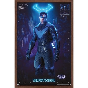 Trends International DC Comics Gotham Knights - Nightwing Framed Wall Poster Prints - 1 of 4