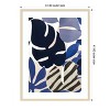 Amanti Art The Blues by Merel Takken Wood Framed Wall Art Print 31 in. x 41 in. - 4 of 4